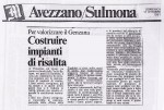 1981.10.11. Messaggero. Impianti di risalita sul Genzana